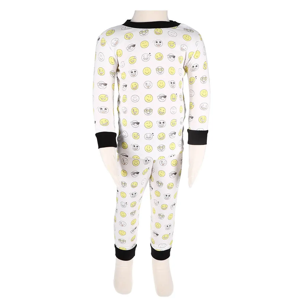 2 Piece Pajamas Happy Faces