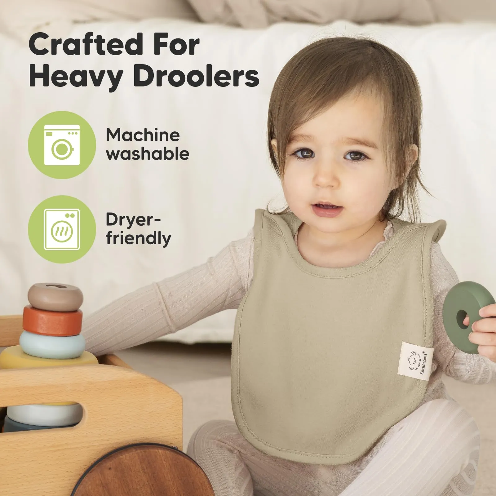 8-Pack Baby Bibs for Boys, Girls - Pullover Bibs for Baby Girl, Baby Boy, Baby Girl Bib, Baby Boy Bibs, Baby Bandana Bibs,Baby Bibs For Drooling And Teething,Infant Bibs,Newborn (Brick)