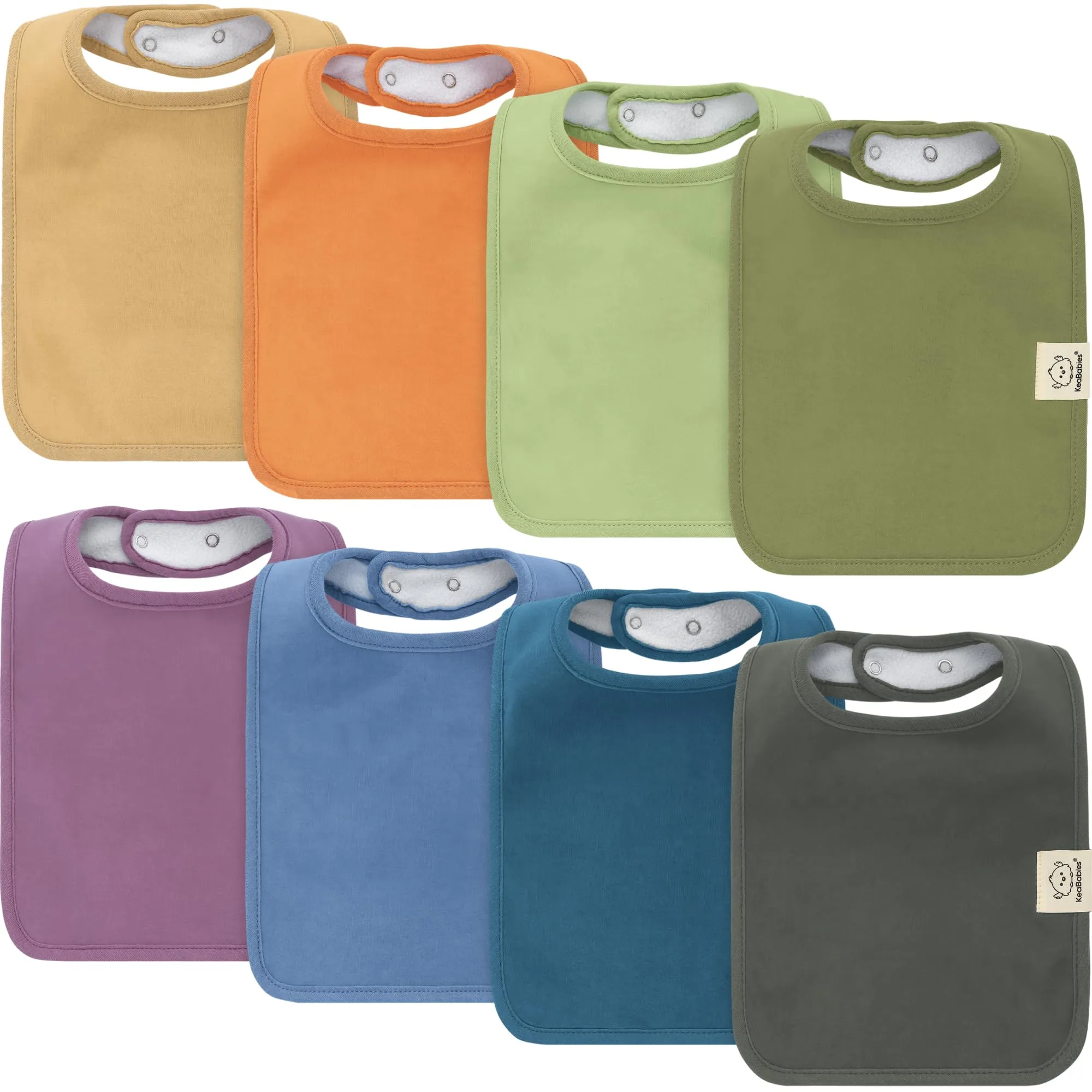 8-Pack Organic Baby Bibs for Boy, Girl - Drool Bibs for Baby Boy, Bibs for Baby Girl, Baby Bibs for Girls, Boys, Baby Boy Bibs, Baby Girl Bibs, Baby Bib, Toddler, Infant Bibs, Cotton Bibs (Cruise) Cruise