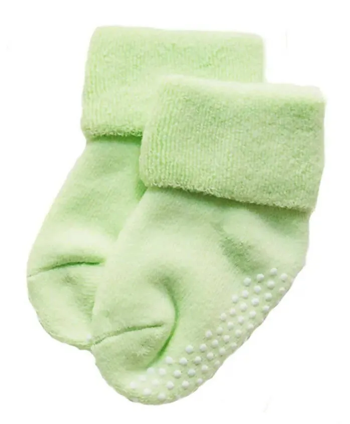 AHC Baby Socks Cotton Breathable Anti Skid Thick Warm Kids Socks