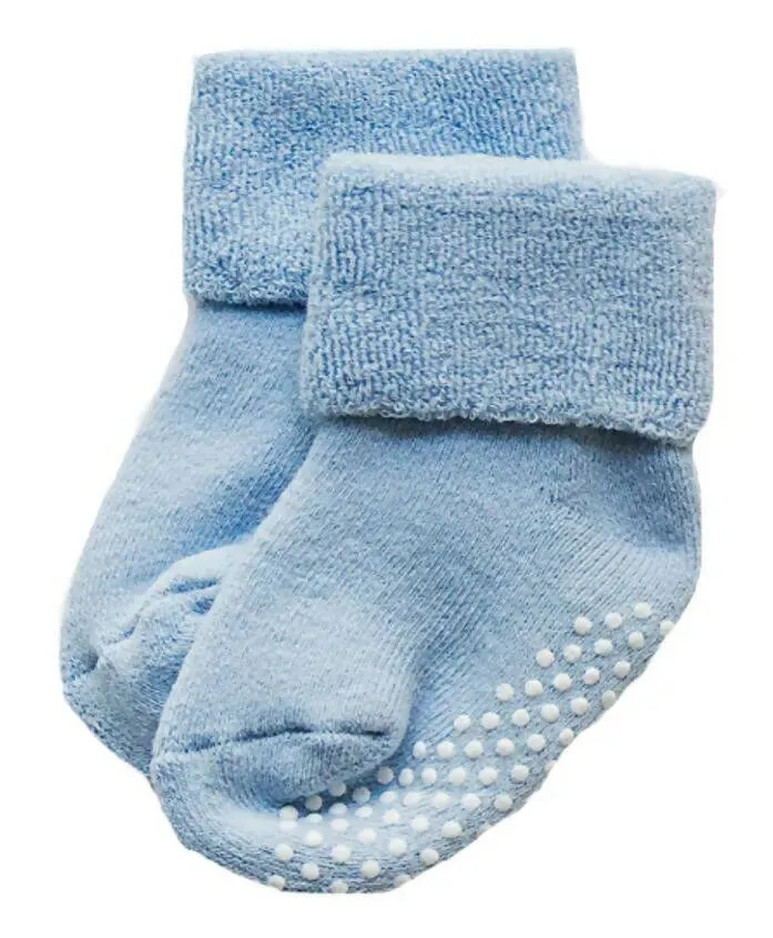 AHC Baby Socks Cotton Breathable Anti Skid Thick Warm Kids Socks