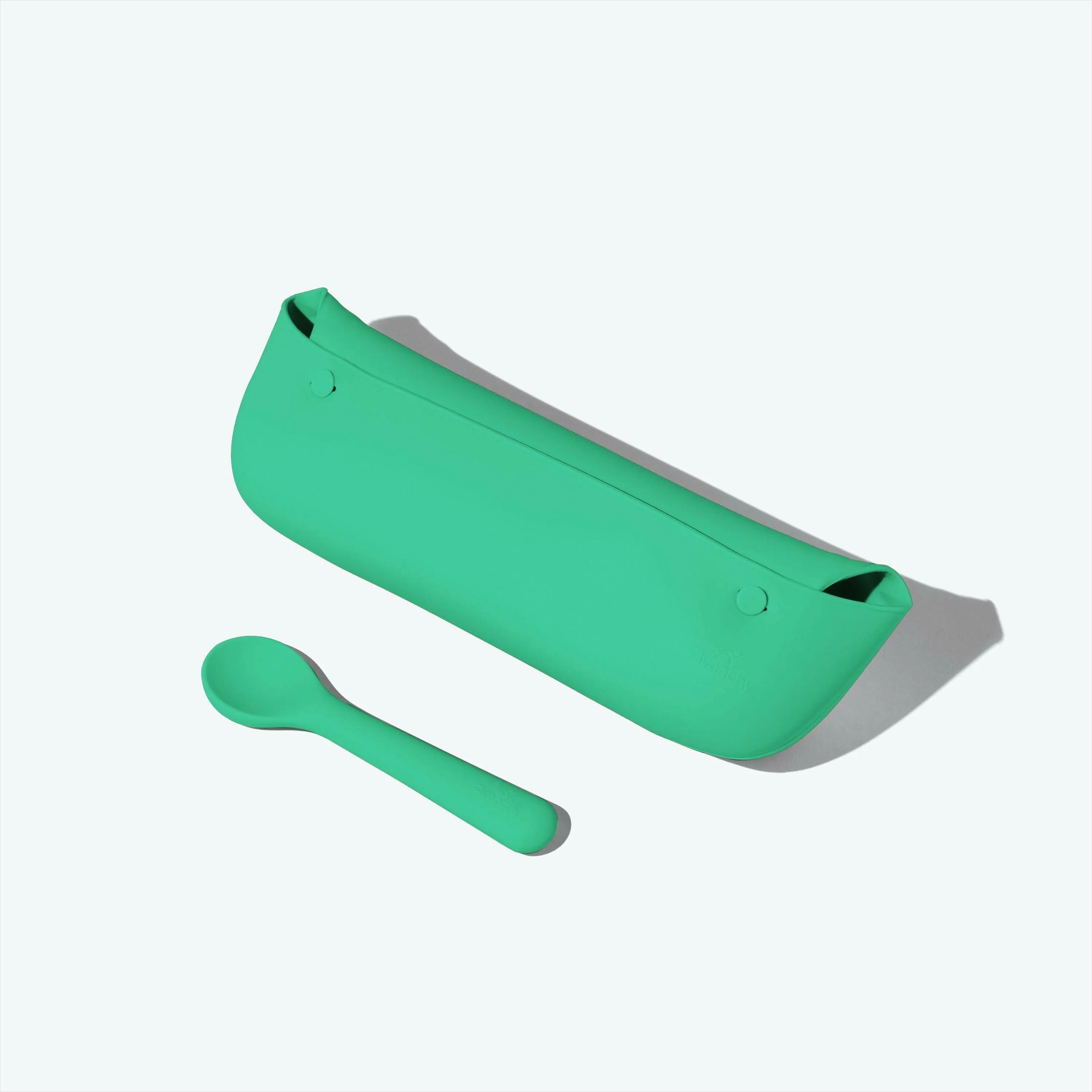 Avanchy Roll & Go Silicone Bibs for Babies   Spoon