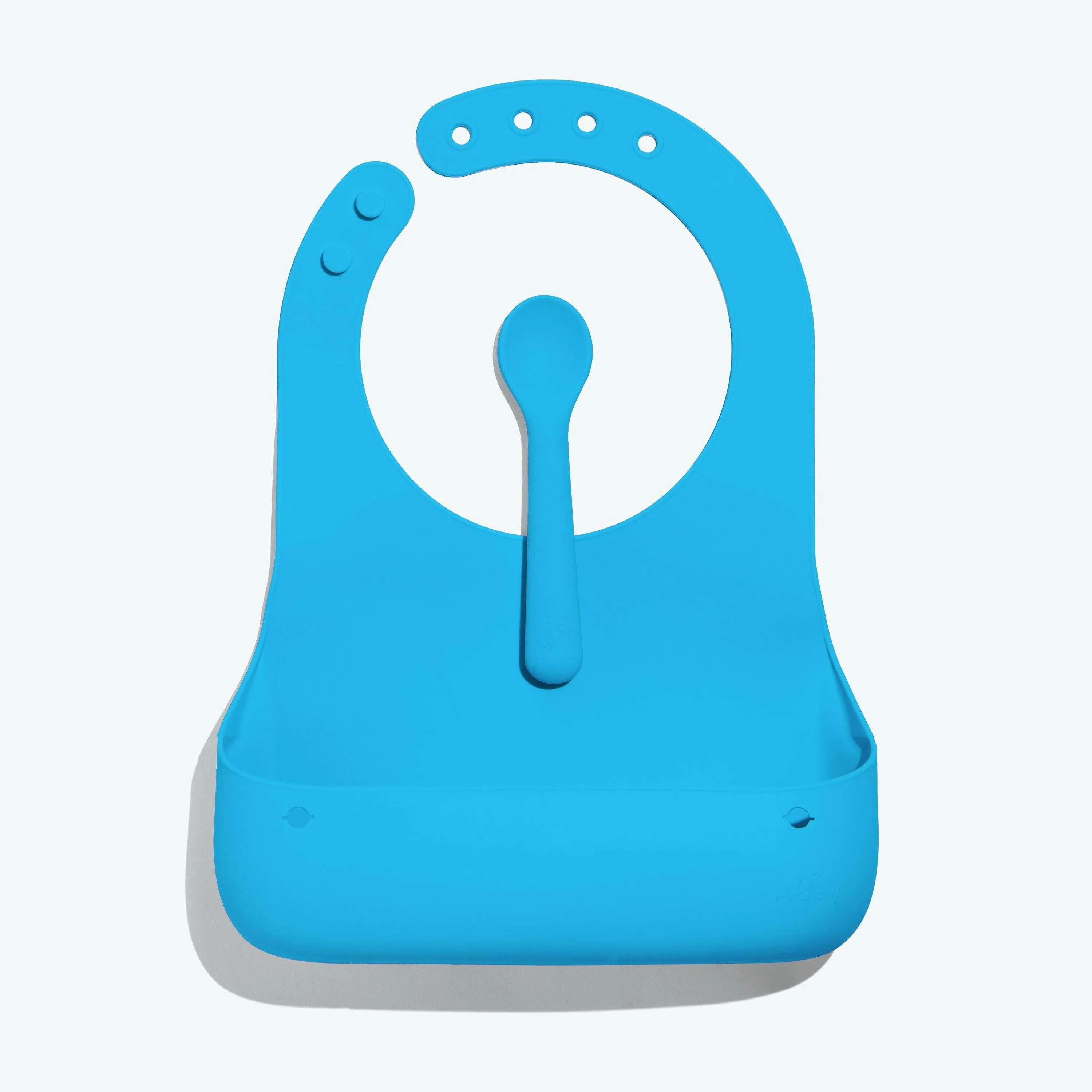 Avanchy Roll & Go Silicone Bibs for Babies   Spoon