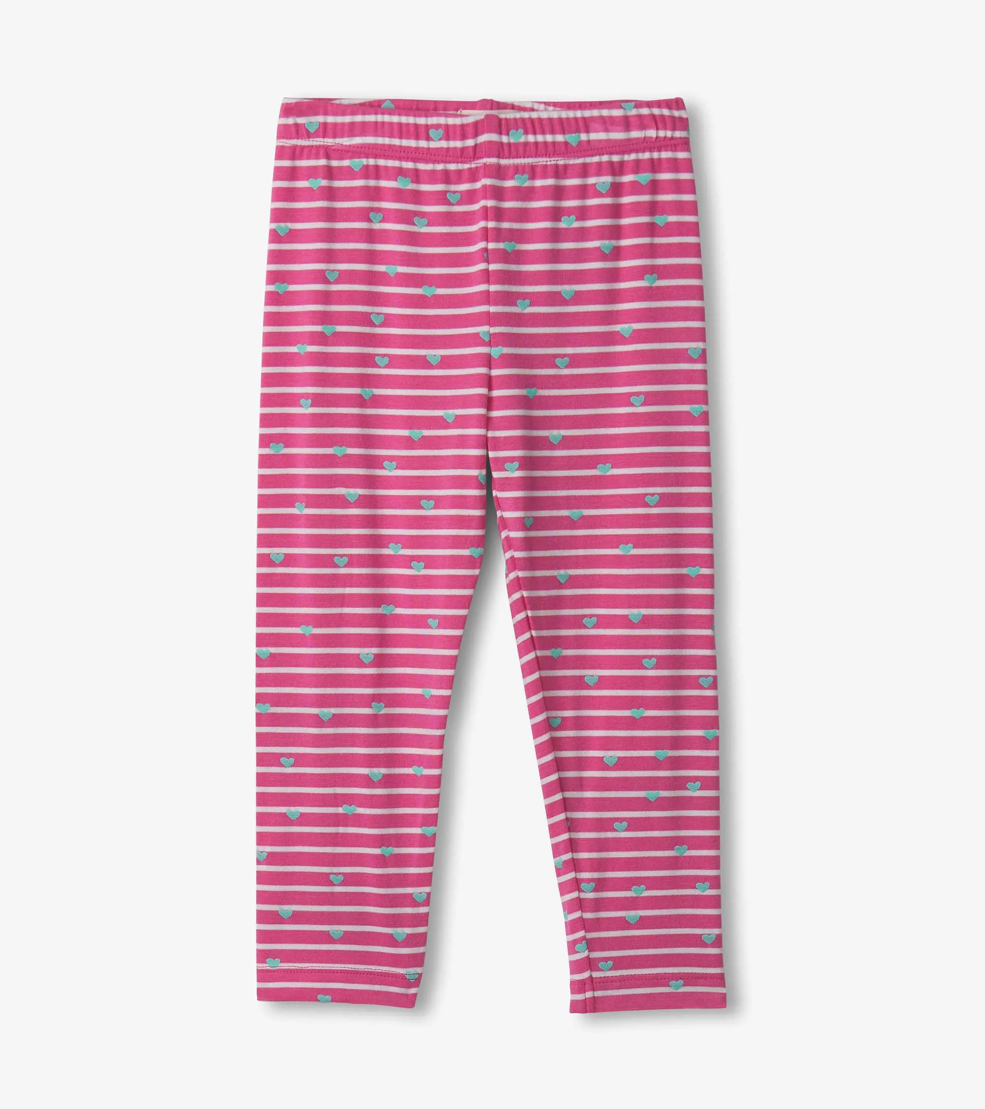 Baby & Toddler Girls Little Hearts Stretch Bamboo Leggings
