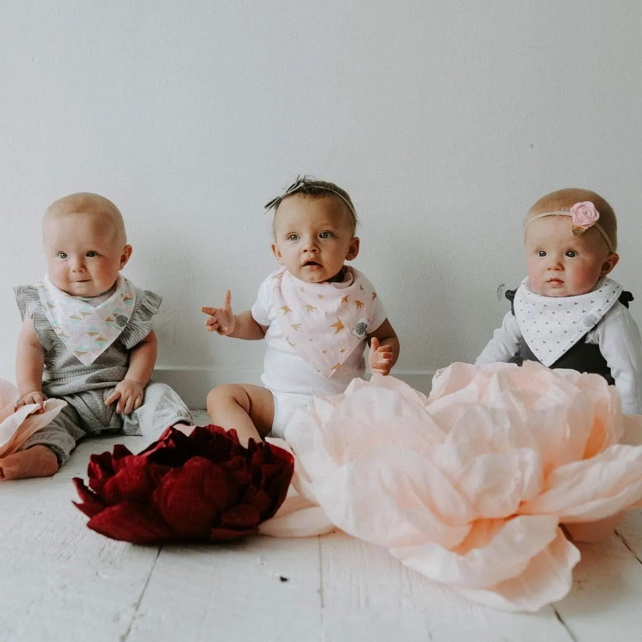 Baby Bandana Drool Bibs 4 Pack