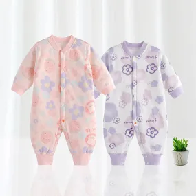 Baby Boy/Girl Warm Soft Thicken Rompers