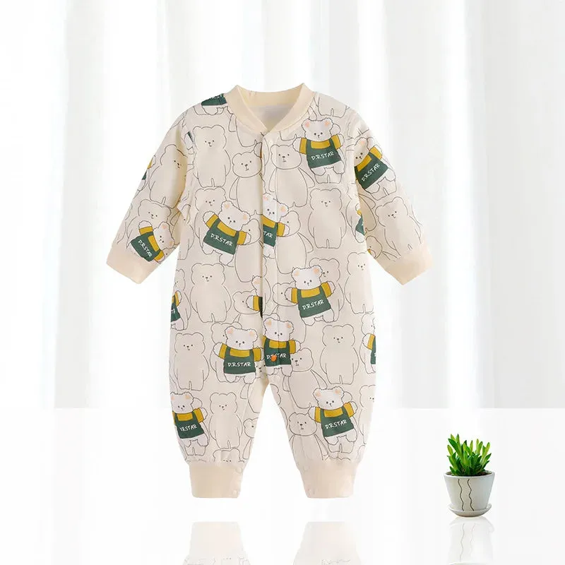 Baby Boy/Girl Warm Soft Thicken Rompers