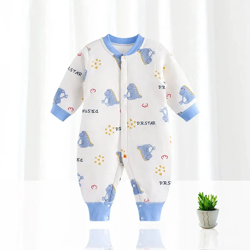 Baby Boy/Girl Warm Soft Thicken Rompers