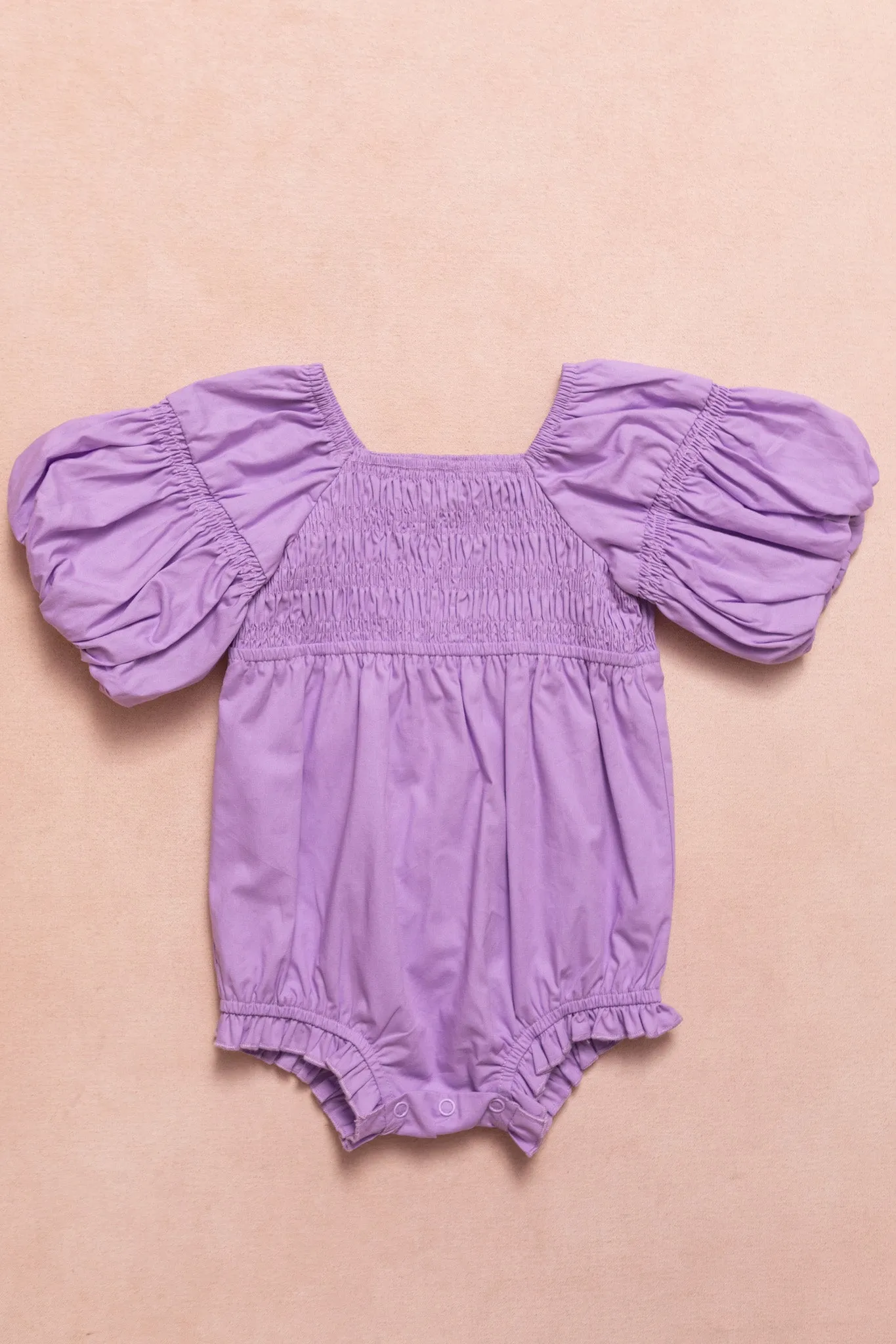 Baby Lisa Romper in Lavender