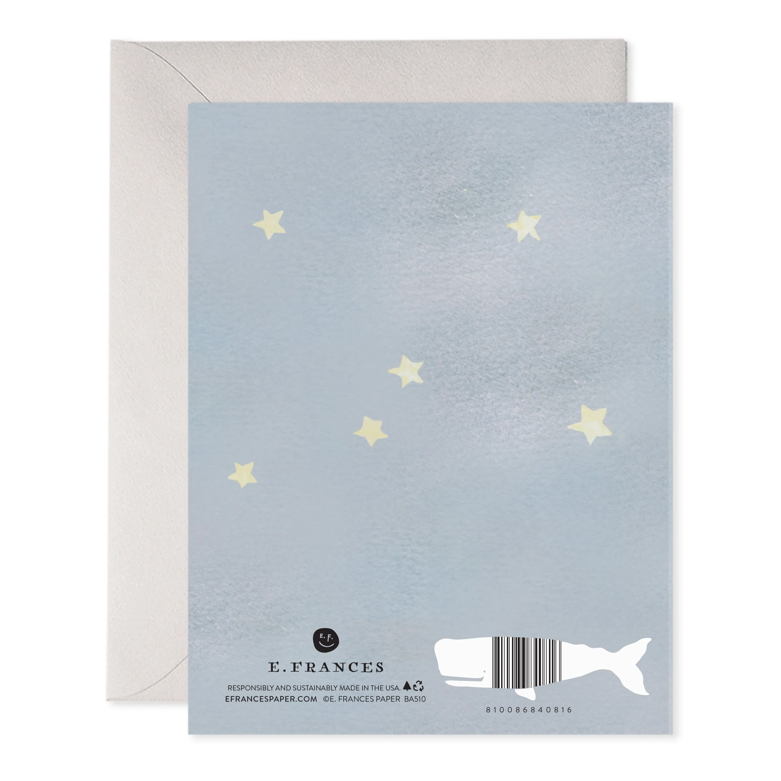 Baby Moon Greeting Card