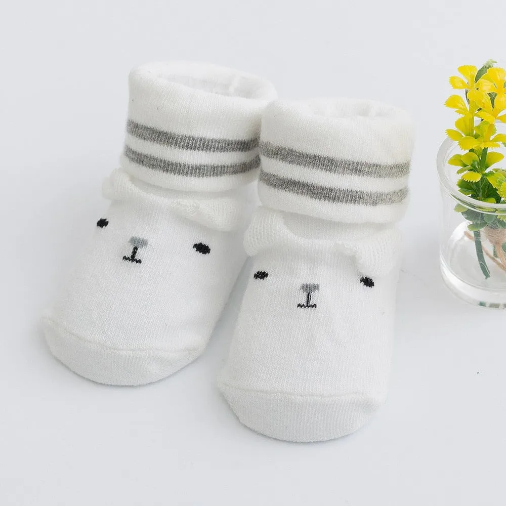 Baby Socks/ Cartoon Baby Anti-slip Socks for  0-2 yrs