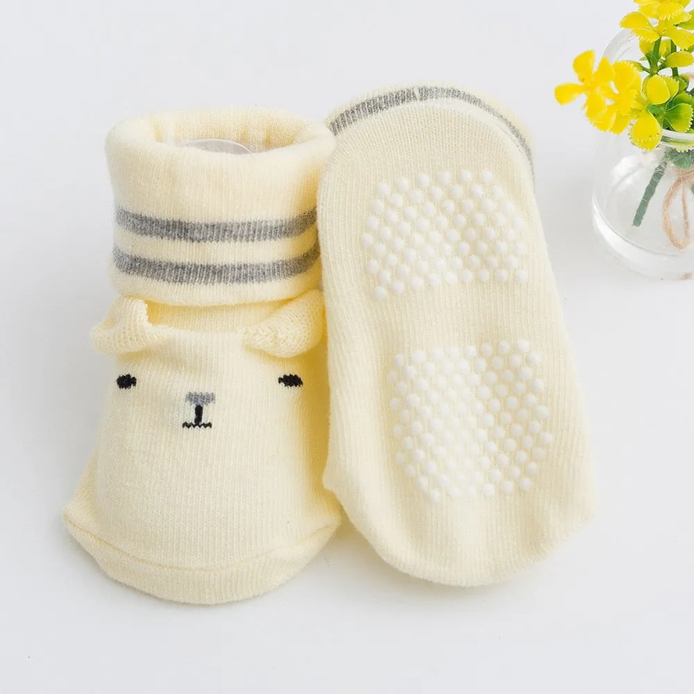 Baby Socks/ Cartoon Baby Anti-slip Socks for  0-2 yrs