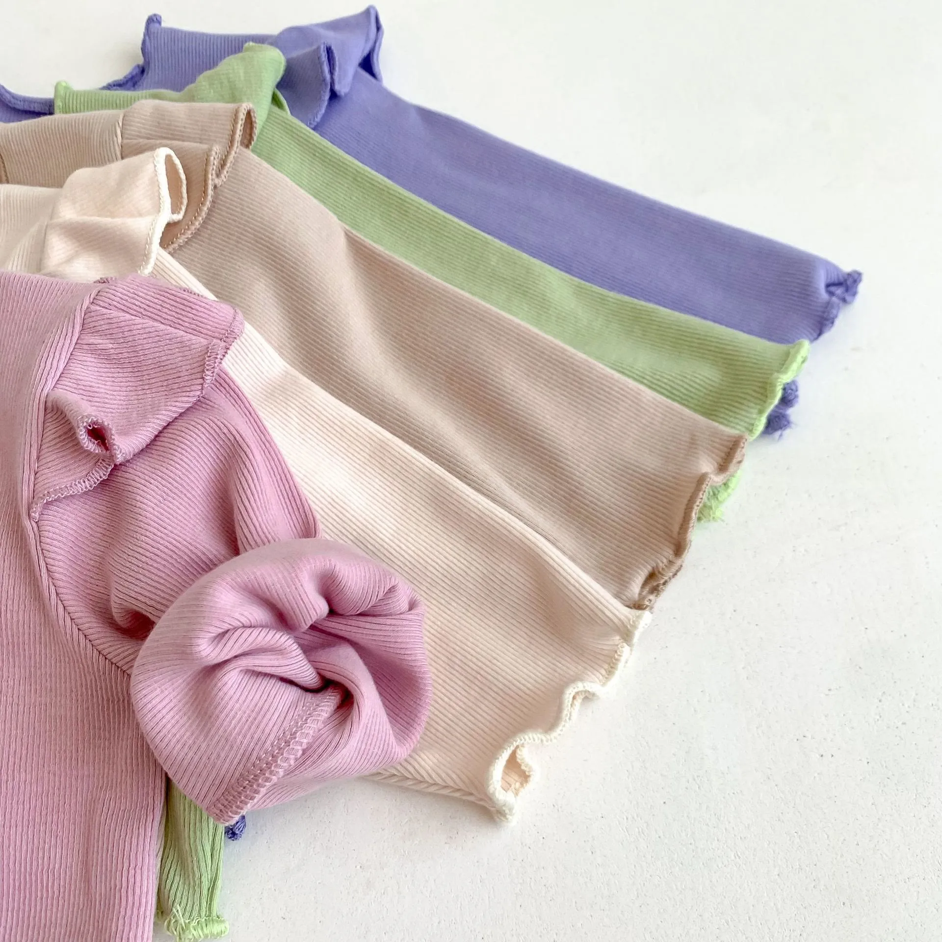 Baby Solid Color Comfy Pajamas Set