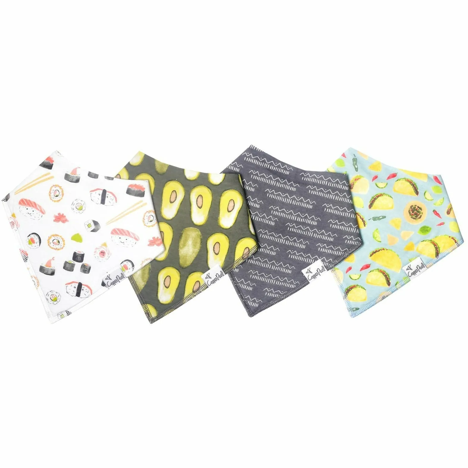 Bandana Bib Set 4pk