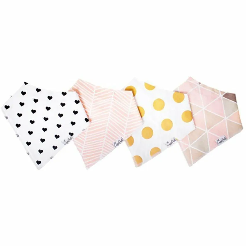 Bandana Bib Set 4pk
