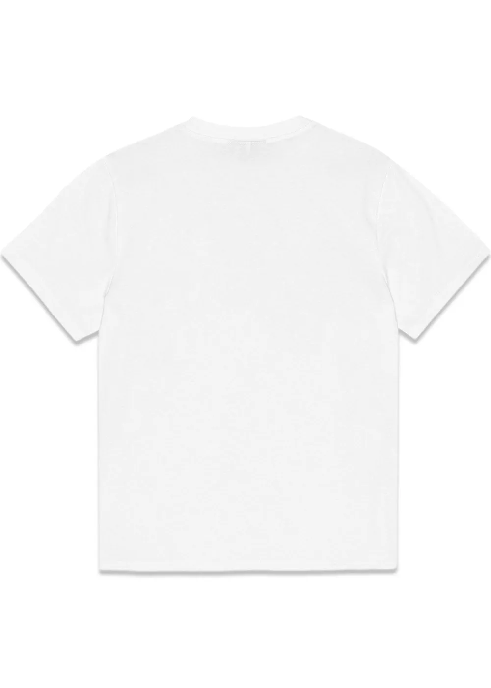 Basic Jersey Cherry Relaxed T-shirt - Bright White