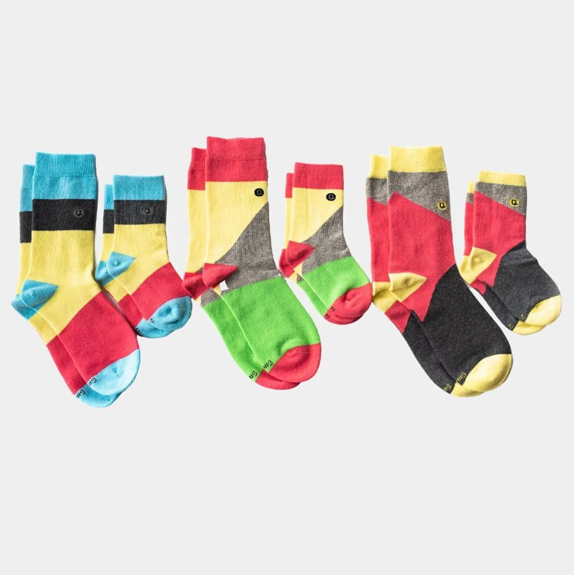 Blocks of Colour - 3 pairs - Organic for Baby, Kids