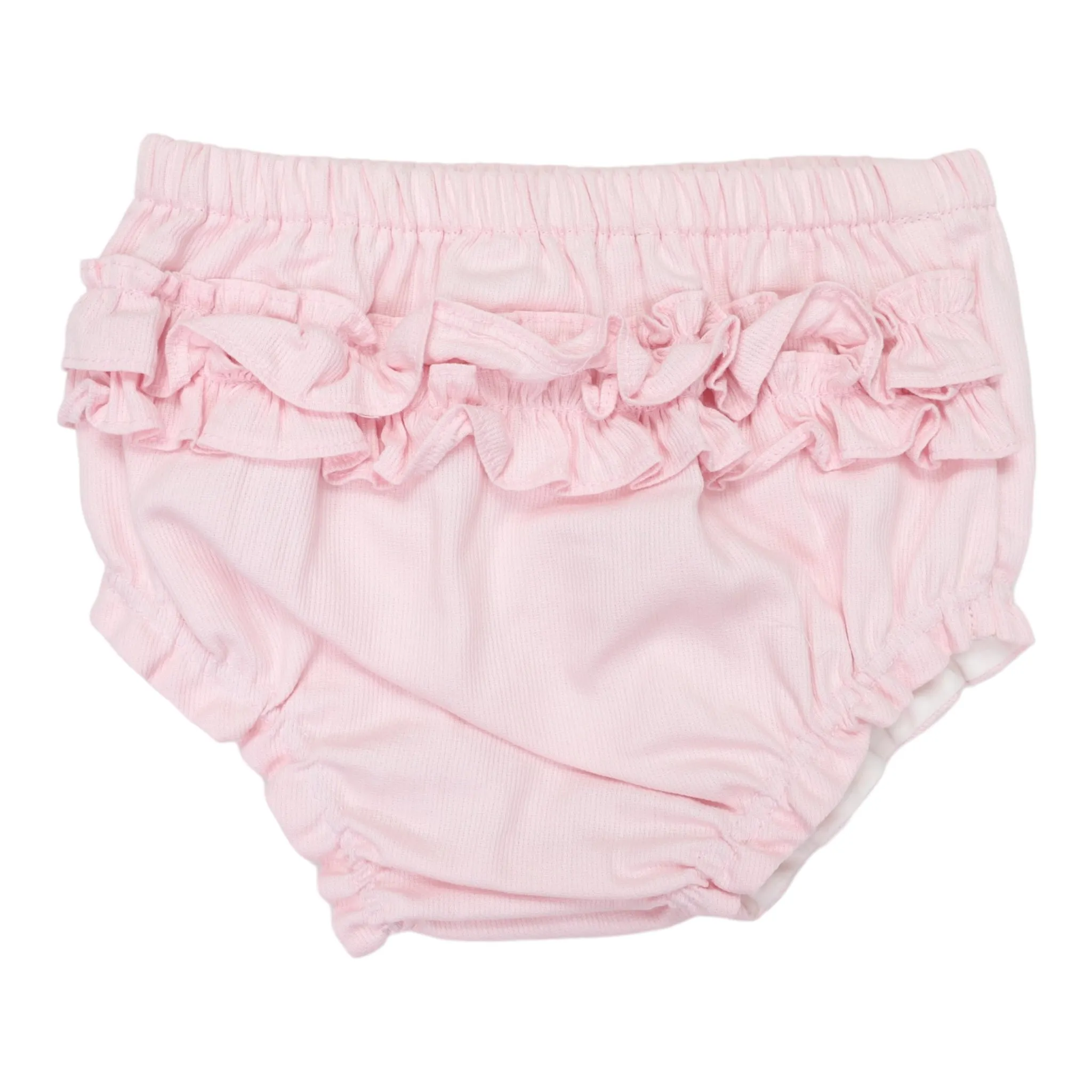 Bloomer with Ruffles Pink