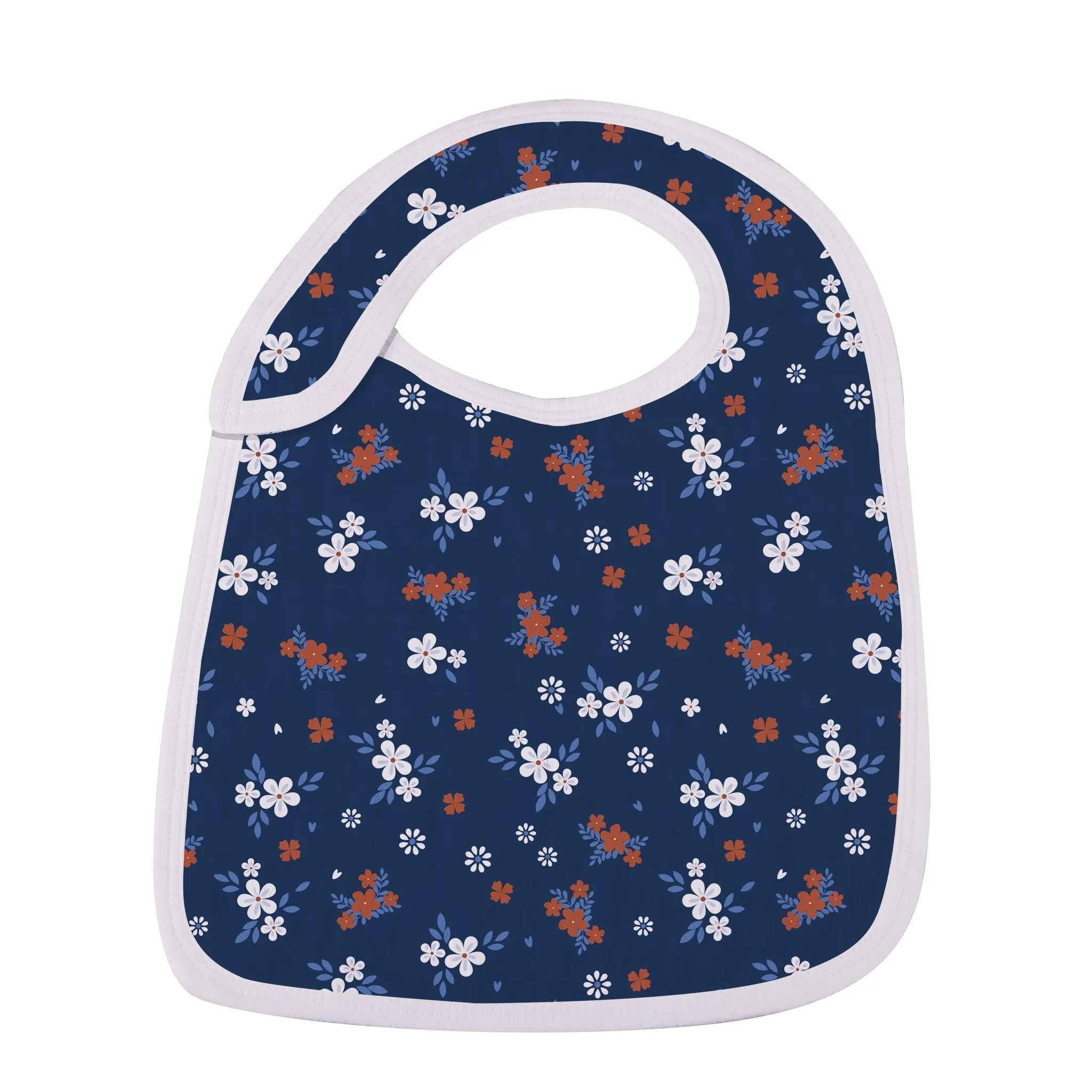 Blooms Floral Snap Bib 3PK