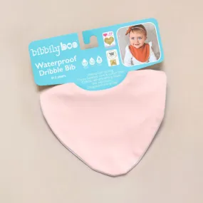 Blush Pink Waterproof Dribble Bib