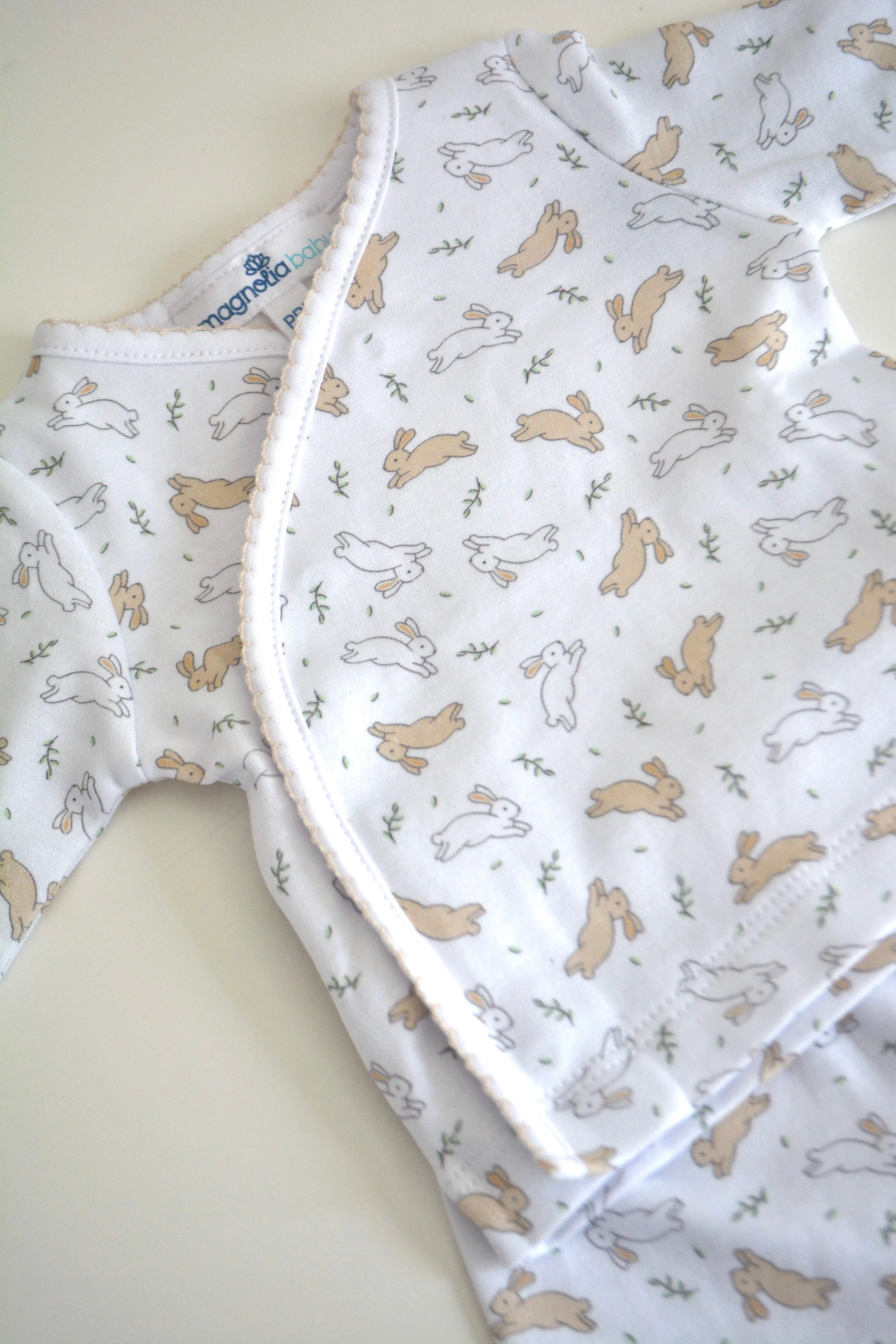 Bunny Hop x-tee footie pant set