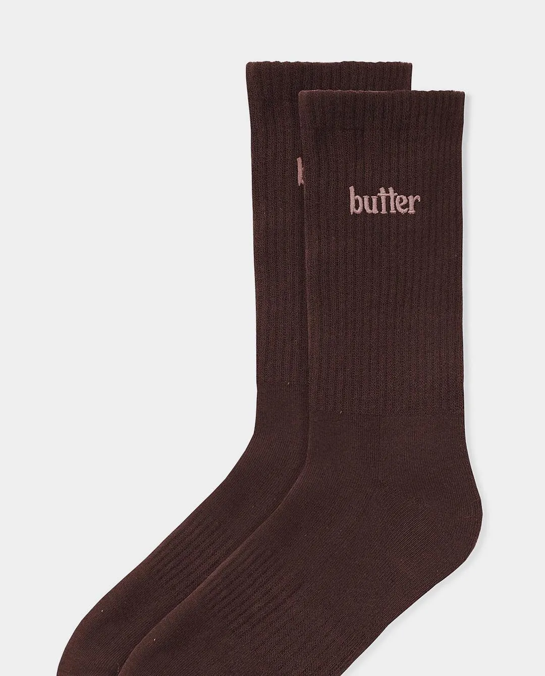Butter Goods - Basic Socks - Brown