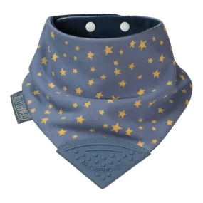 Cheeky Chompers Neckerchew Teething Dribble Bib - Midnight Stars