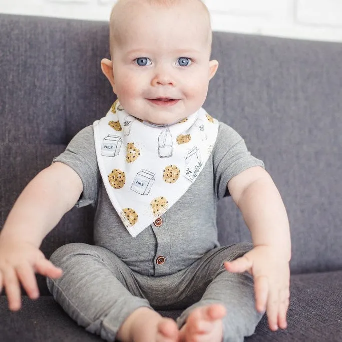 Copper Pearl Baby Bandana Bibs | Chip