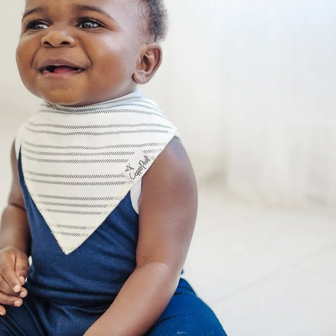 Copper Pearl Baby Bandana Bibs | Chip