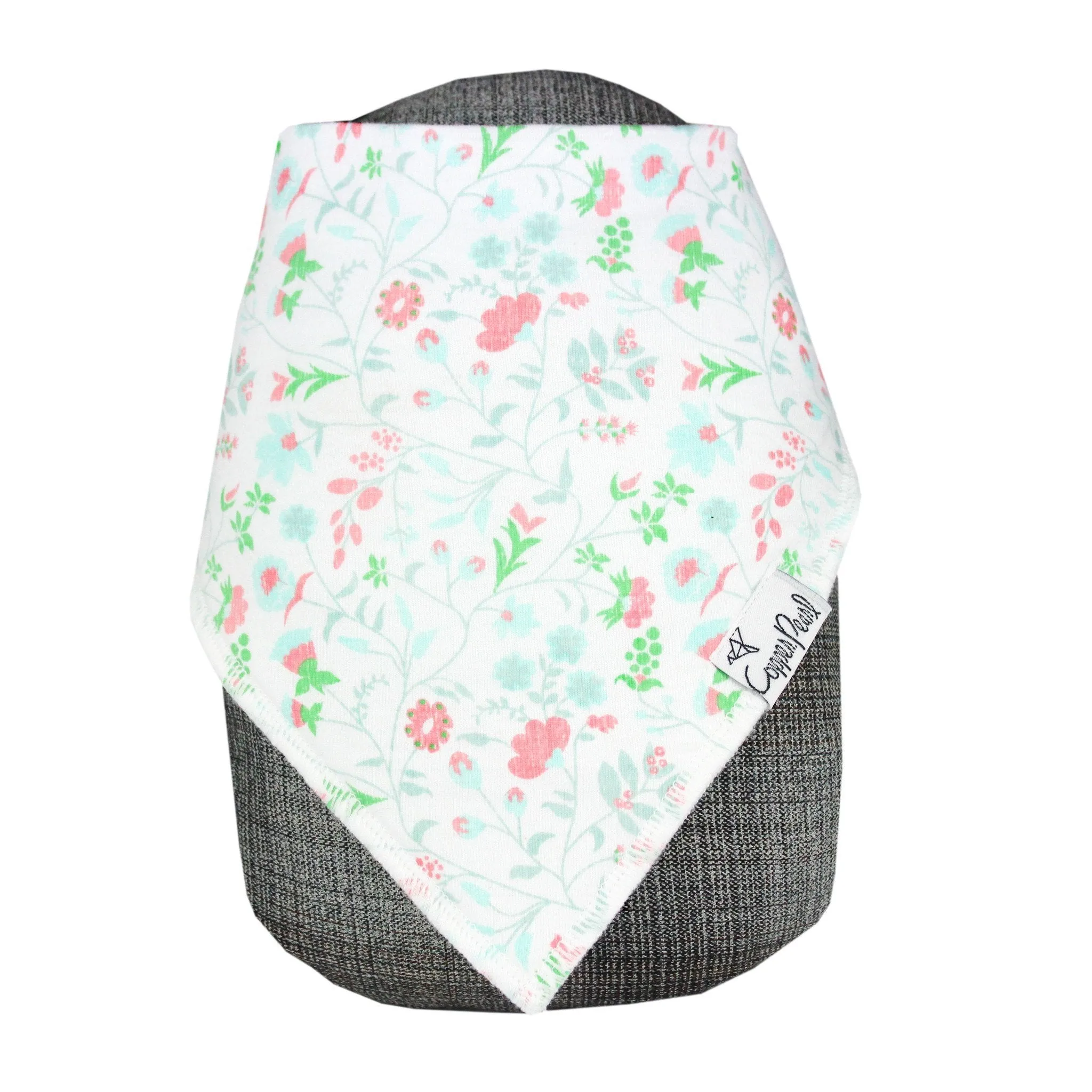 Copper Pearl Baby Bandana Bibs - Claire