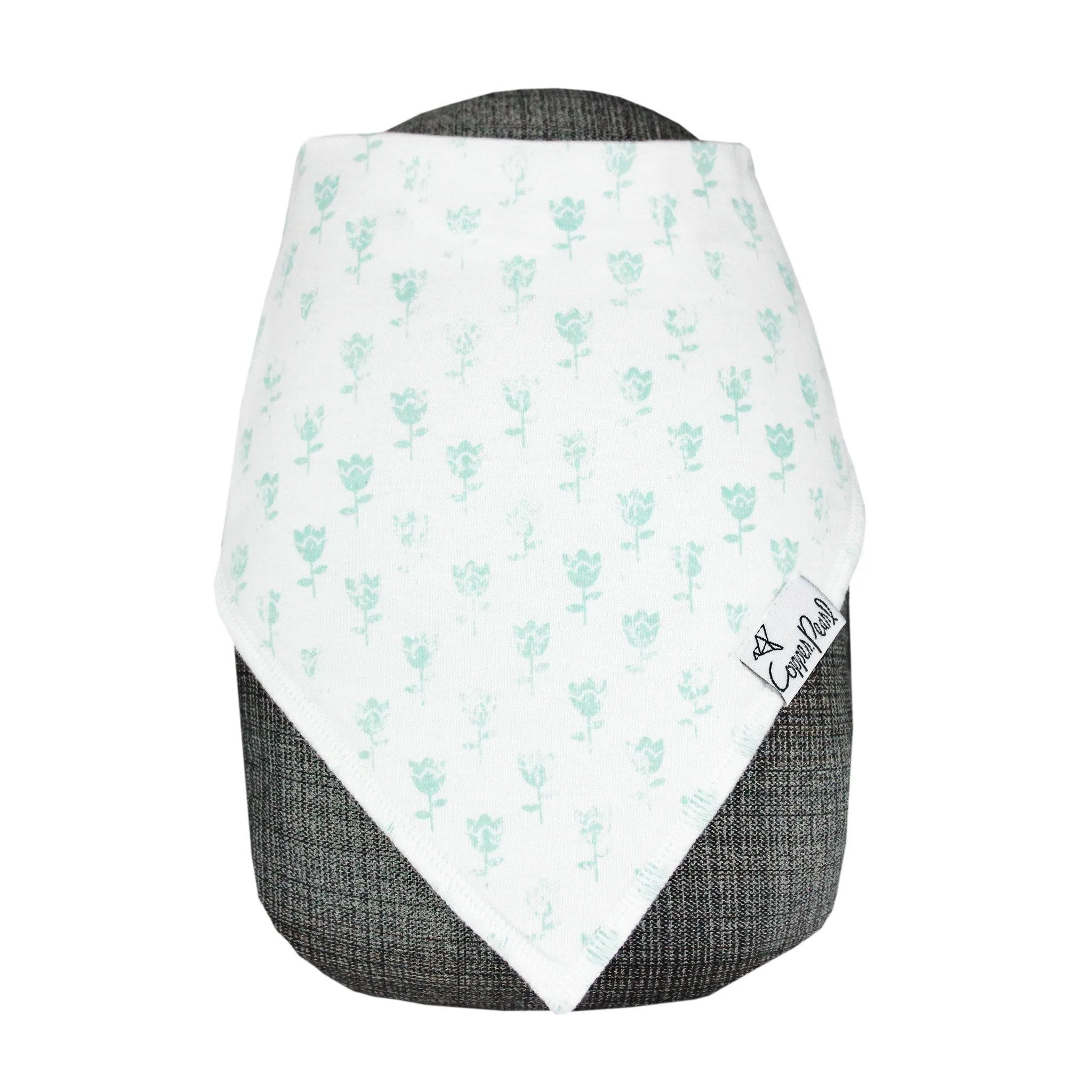 Copper Pearl Baby Bandana Bibs - Claire