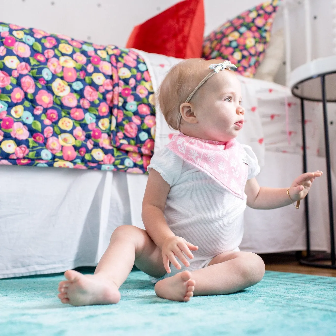 Copper Pearl Baby Bandana Bibs | Claire