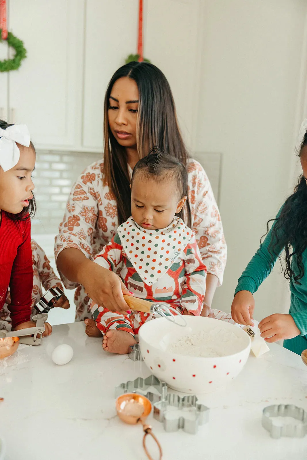Copper Pearl Baby Bandana Bibs | Gingerbread