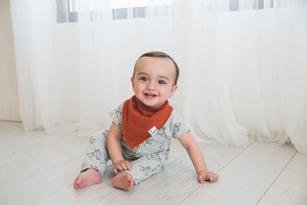 Copper Pearl Baby Bandana Bibs | Ridge