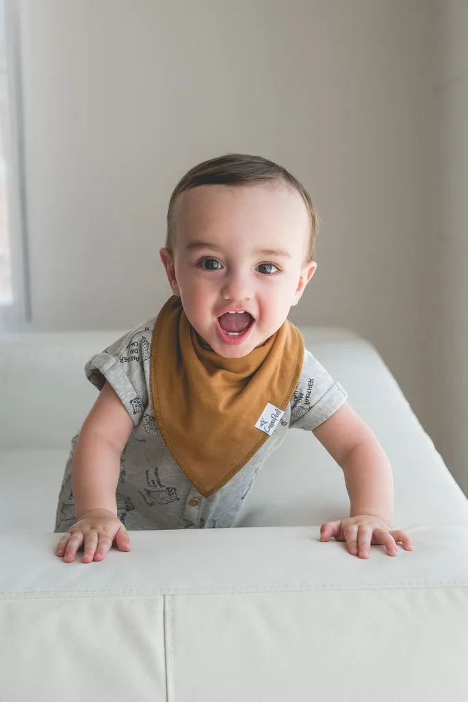Copper Pearl Baby Bandana Bibs | Ridge