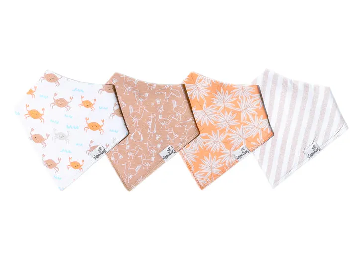 Copper Pearl Baby Bandana Bibs | Tide