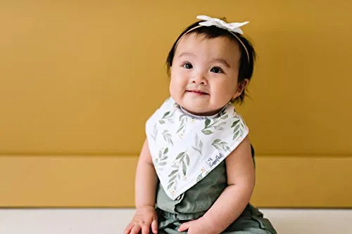 Copper Pearl Baby Bandana Drool Bibs for Drooling and Teething 4 Pack Gift Set"Hope", 136 grams (X002GTOX2Z)