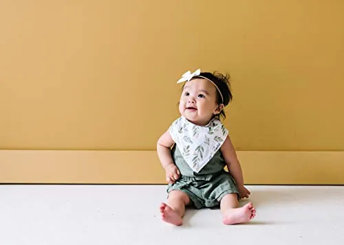 Copper Pearl Baby Bandana Drool Bibs for Drooling and Teething 4 Pack Gift Set"Hope", 136 grams (X002GTOX2Z)