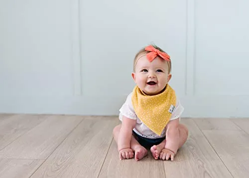 Copper Pearl Baby Bandana Drool Bibs for Drooling and Teething 4 Pack Gift Set"Hope", 136 grams (X002GTOX2Z)