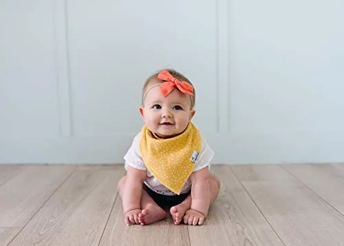 Copper Pearl Baby Bandana Drool Bibs for Drooling and Teething 4 Pack Gift Set"Hope", 136 grams (X002GTOX2Z)