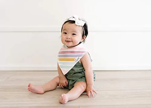 Copper Pearl Baby Bandana Drool Bibs for Drooling and Teething 4 Pack Gift Set"Hope", 136 grams (X002GTOX2Z)