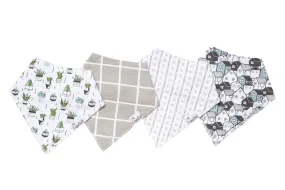 Copper Pearl - Bandana Bib (4 pack) - Urban