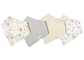 Copper Pearl Bandana Bib Set - Rex