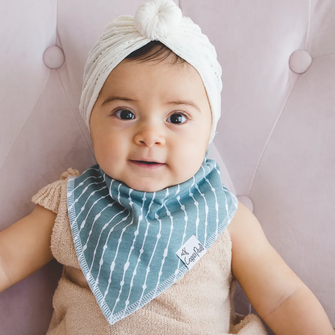 Copper Pearl Bandana Bibs / Autumn