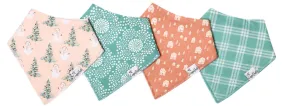 Copper Pearl Jane Bandana Bib Set