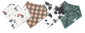 Copper Pearl Jo Bandana Bib Set