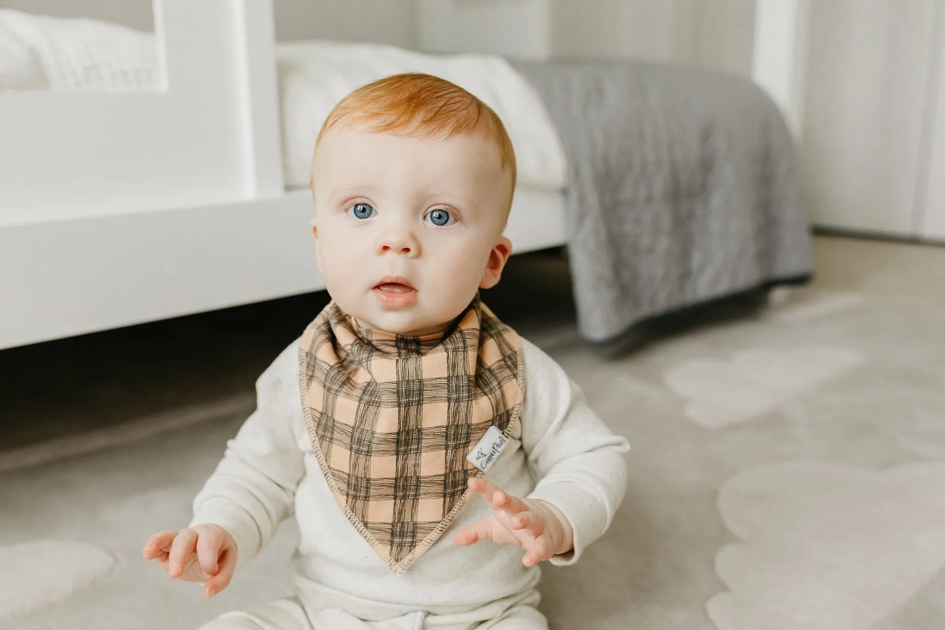 Copper Pearl Jo Bandana Bib Set