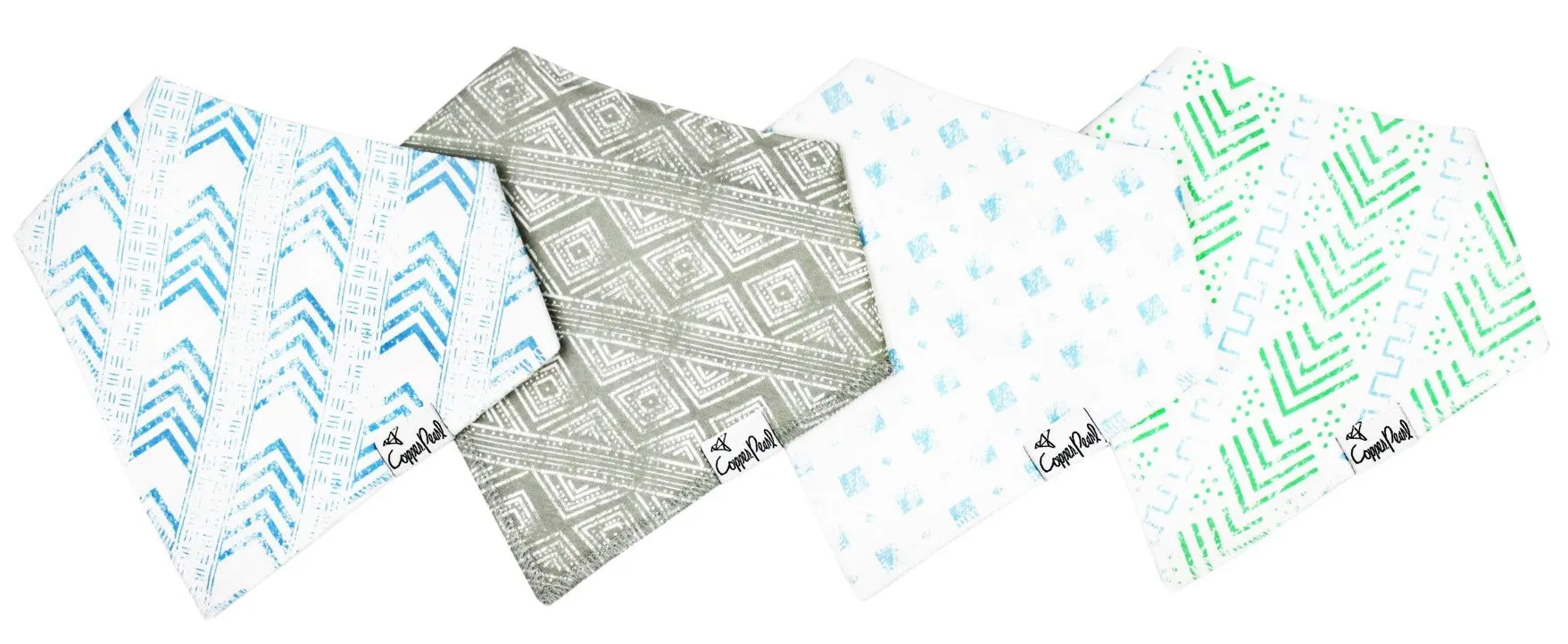Copper Pearl Jude Bandana Bib Set