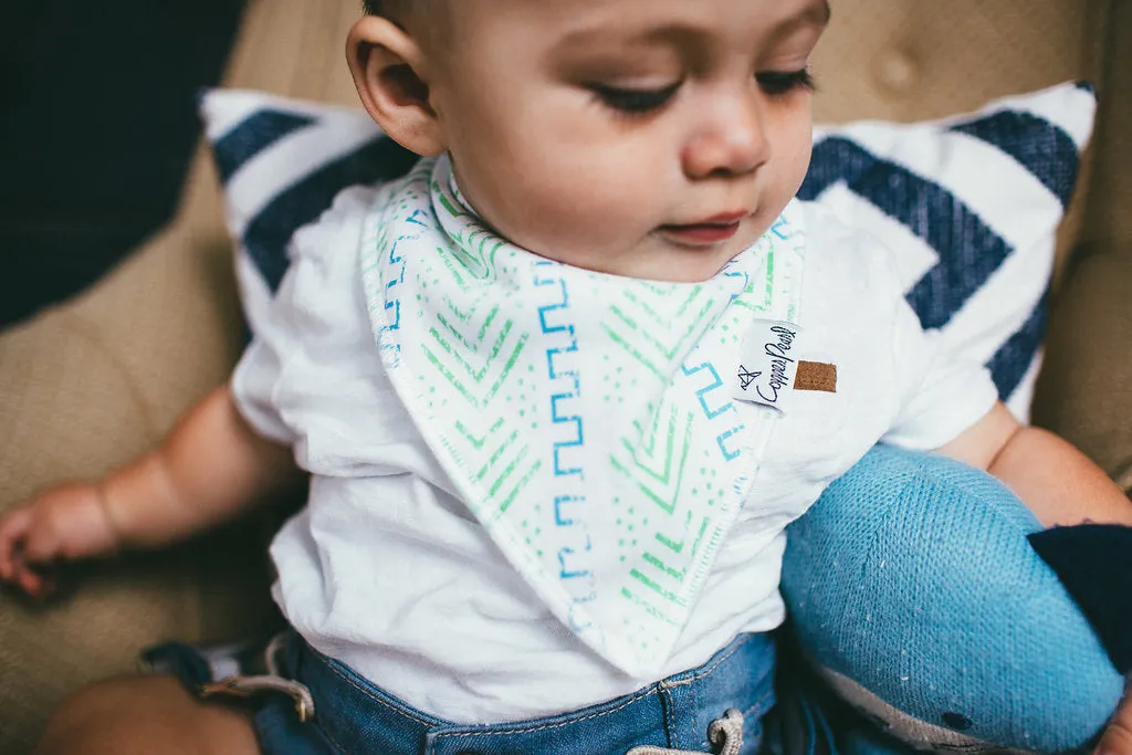 Copper Pearl Jude Bandana Bib Set