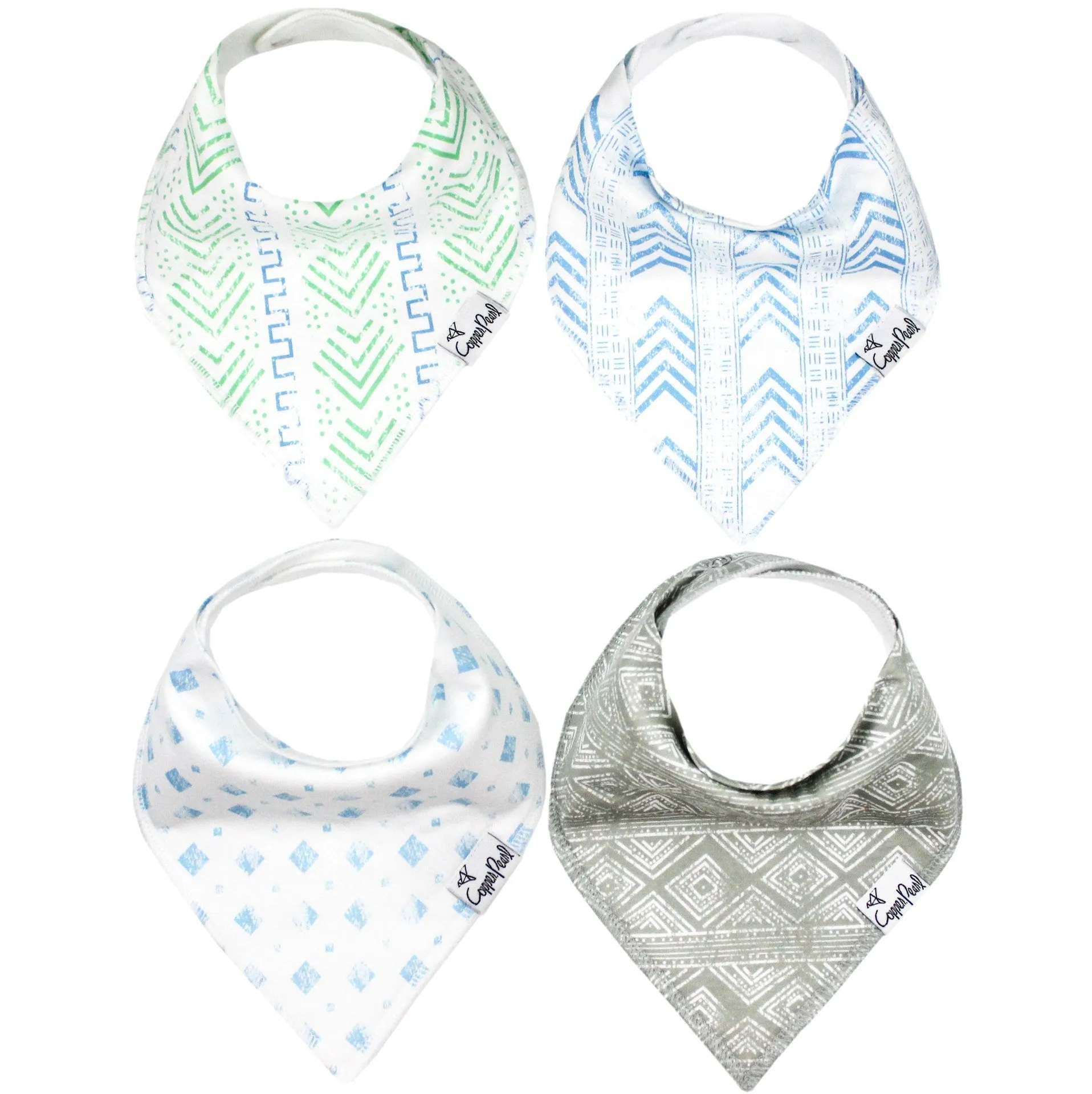 Copper Pearl Jude Bandana Bib Set